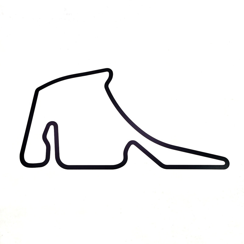 Hockenheim\u0020Racetrack\u0020\u002D\u0020Wooden\u0020Wall\u0020Sculpture\u0020\u002845\u0020cm\u0029